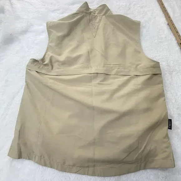 Scottevest Vest Mens XL The 101 Tec Pockets Beige Lightweight Hiking Travel - Picture 16 of 16